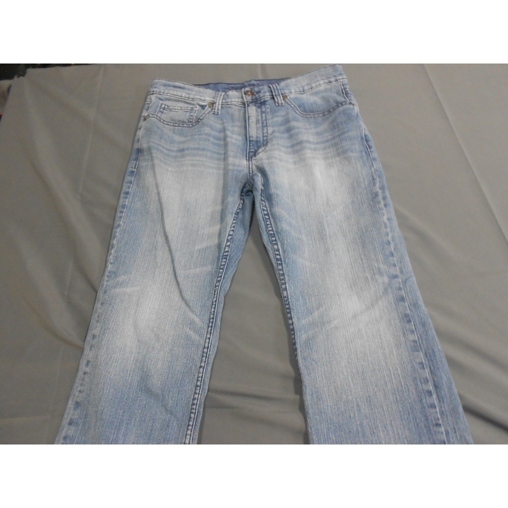 Cody James Mens Straight Leg Western Denim Jeans Medium Wash 34x32 Stretch